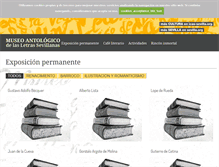 Tablet Screenshot of museoantologico.com